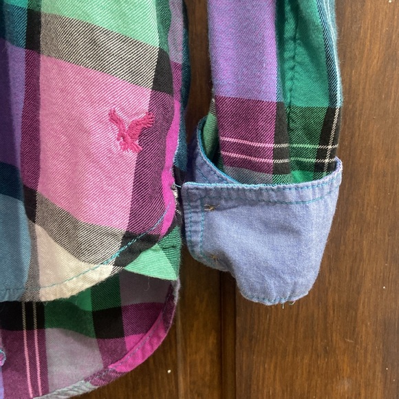 Plaid button down - Picture 3 of 4